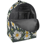 Watercolor Daisy Flower Pattern Print Backpack