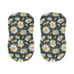 Watercolor Daisy Flower Pattern Print Bar Stool Covers