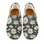 Watercolor Daisy Flower Pattern Print Casual Shoes