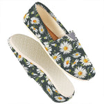Watercolor Daisy Flower Pattern Print Casual Shoes