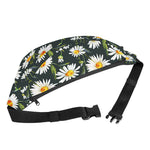 Watercolor Daisy Flower Pattern Print Fanny Pack