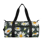 Watercolor Daisy Flower Pattern Print Gym Bag