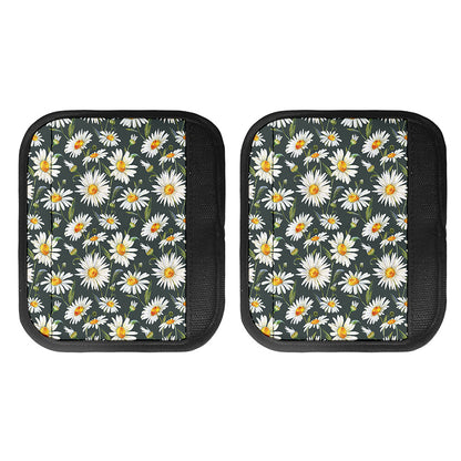Watercolor Daisy Flower Pattern Print Handle Covers