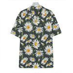 Watercolor Daisy Flower Pattern Print Hawaiian Shirt
