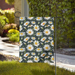Watercolor Daisy Flower Pattern Print House Flag