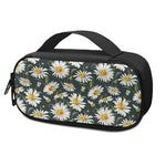 Watercolor Daisy Flower Pattern Print Insulin Cooler Travel Case