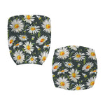 Watercolor Daisy Flower Pattern Print Office Chair Cover