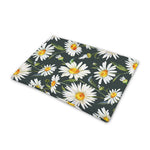 Watercolor Daisy Flower Pattern Print Pet Cooling Mat Cover