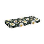 Watercolor Daisy Flower Pattern Print Piano Keyboard Cover