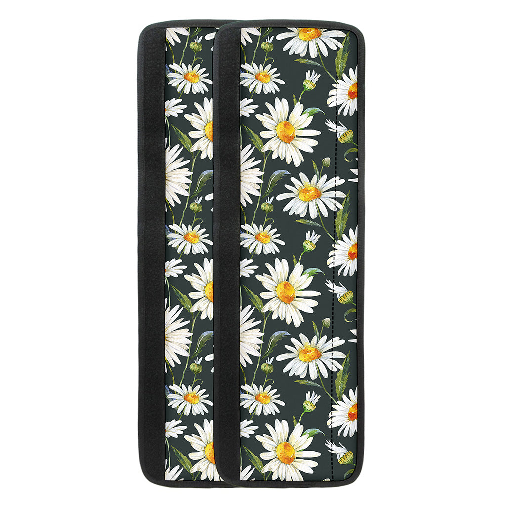 Watercolor Daisy Flower Pattern Print Refrigerator Handle Covers