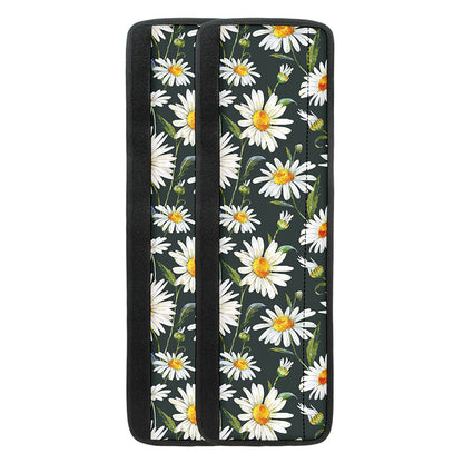 Watercolor Daisy Flower Pattern Print Refrigerator Handle Covers