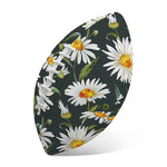 Watercolor Daisy Flower Pattern Print Rugby Ball