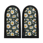 Watercolor Daisy Flower Pattern Print Skillet Handle Cover