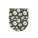 Watercolor Daisy Flower Pattern Print Toilet Lid Cover
