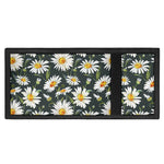 Watercolor Daisy Flower Pattern Print Trifold Wallet