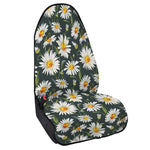 Watercolor Daisy Flower Pattern Print Waterproof Car Seat Cover