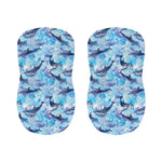 Watercolor Dolphin In The Sea Print Bar Stool Covers