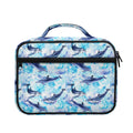 Watercolor Dolphin In The Sea Print Briefcase Bible Bag