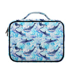 Watercolor Dolphin In The Sea Print Briefcase Bible Bag