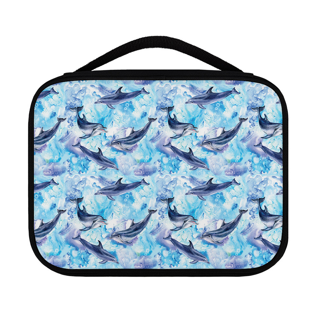 Watercolor Dolphin In The Sea Print Classic Bible Case