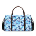 Watercolor Dolphin In The Sea Print Duffel Bag