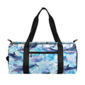 Watercolor Dolphin In The Sea Print Gym Bag