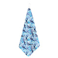 Watercolor Dolphin In The Sea Print Hand Towel