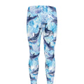 Watercolor Dolphin In The Sea Print Men's Leggings