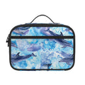 Watercolor Dolphin In The Sea Print Portable Lunch Bag