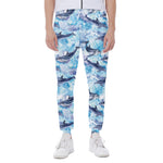 Watercolor Dolphin In The Sea Print Scuba Joggers