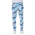 Watercolor Dolphin In The Sea Print Scuba Joggers