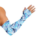 Watercolor Dolphin In The Sea Print Sun Protection Arm Sleeves
