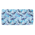 Watercolor Dolphin In The Sea Print Towel