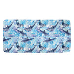 Watercolor Dolphin In The Sea Print Towel