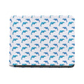 Watercolor Dolphin Pattern Print Bifold Wallet