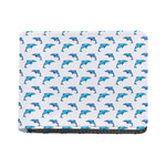 Watercolor Dolphin Pattern Print Bifold Wallet