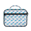 Watercolor Dolphin Pattern Print Briefcase Bible Bag