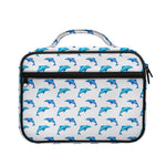 Watercolor Dolphin Pattern Print Briefcase Bible Bag