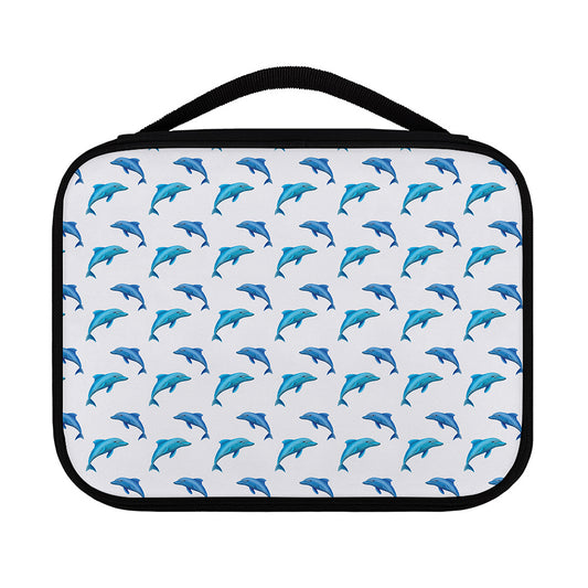Watercolor Dolphin Pattern Print Classic Bible Case