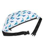 Watercolor Dolphin Pattern Print Fanny Pack