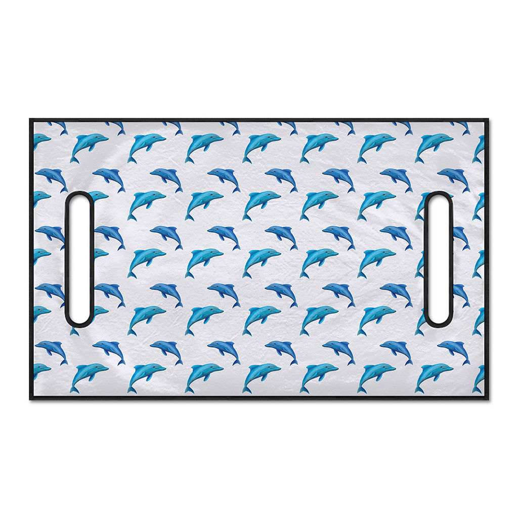 Watercolor Dolphin Pattern Print Golf Cart Seat Cover