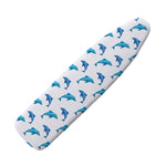 Watercolor Dolphin Pattern Print Ironing Board Cover