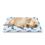 Watercolor Dolphin Pattern Print Pet Cooling Mat Cover
