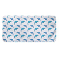 Watercolor Dolphin Pattern Print Towel