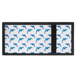 Watercolor Dolphin Pattern Print Trifold Wallet