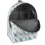 Watercolor Dragonfly Pattern Print Backpack