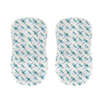Watercolor Dragonfly Pattern Print Bar Stool Covers