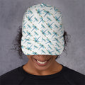 Watercolor Dragonfly Pattern Print Baseball Cap