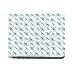 Watercolor Dragonfly Pattern Print Bifold Wallet