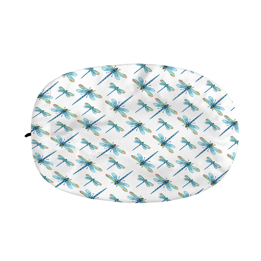 Watercolor Dragonfly Pattern Print Car Side Mirror Covers